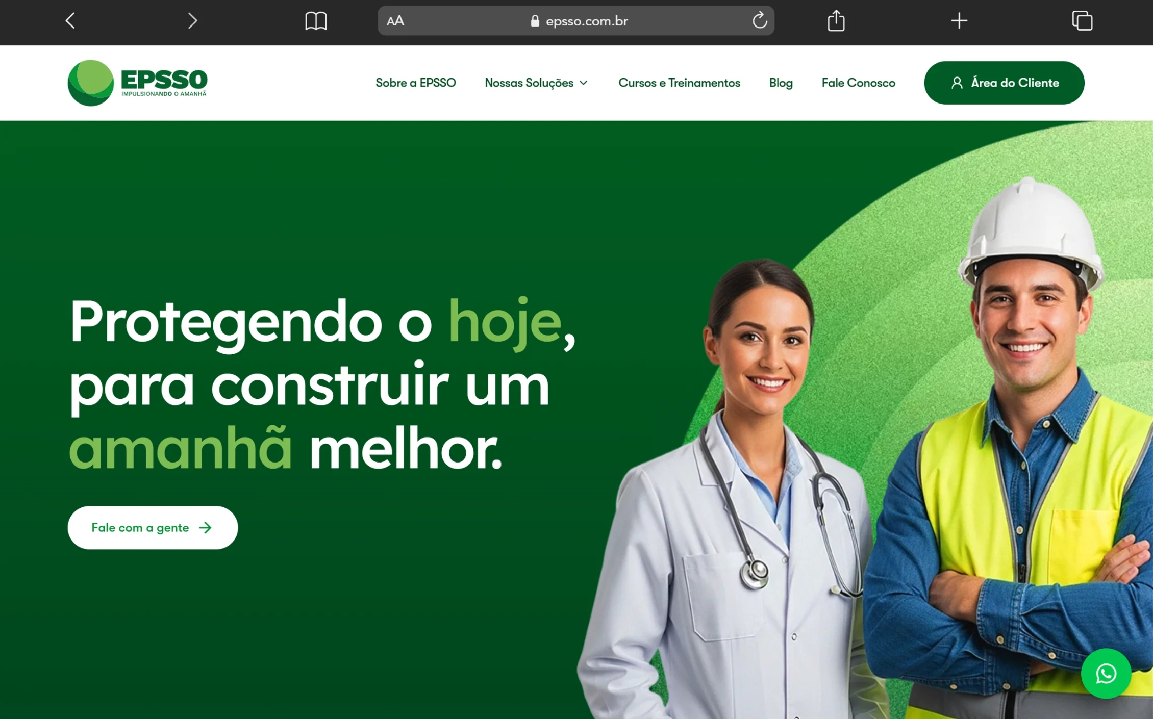 EPSSO: Saúde e Segurança do Trabalho
